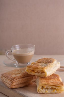 lezzetli puf Mısır pasta,