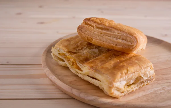 Torta de milho saboroso sopro , — Fotografia de Stock