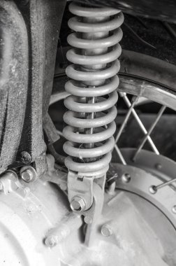 Krom motosiklet amortisör