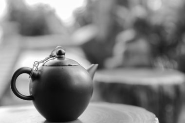 Seramik demlik çay gibi demleyin için