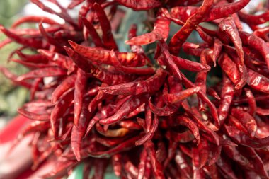 Kırmızı acı biber.