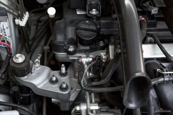 Detail of a car engine — Stock Photo, Image