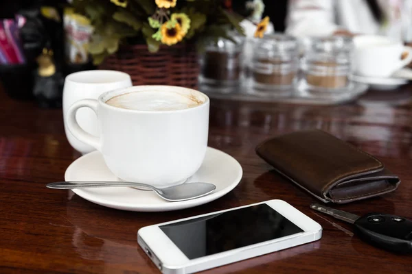 Cup of cappuccino — Stock Photo, Image