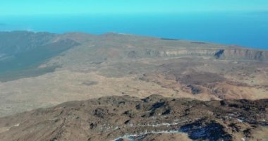 Hava görüntüsü. Tenerife, Kanarya Adaları.