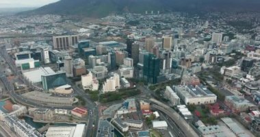 Cape Town Cumhuriyet 'inin hava görüntüsü Güney Afrika.