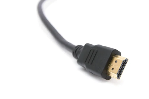HDMI kábel a Tv — Stock Fotó