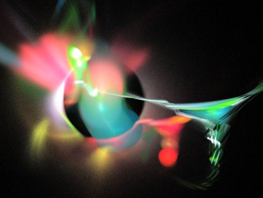 soyut arkaplan, eşsiz illüstrasyon, grafik ve tasarım sanat projeleri için çok renkli fraktal kompozisyon. Yüksek kalite