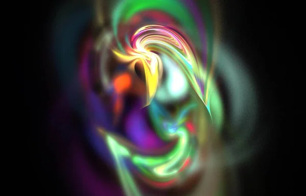 Abstrakter Violetter Hintergrund Einzigartige Illustration Mehrfarbige Fraktale Komposition Für Grafik — Stockfoto