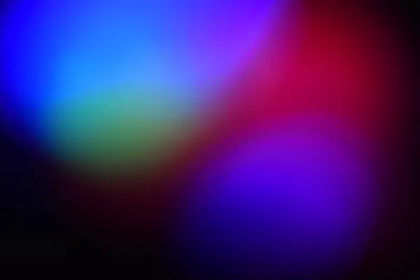 Multicolored Blurry Spots Garland Black Background High Quality Photo — Stock Photo, Image