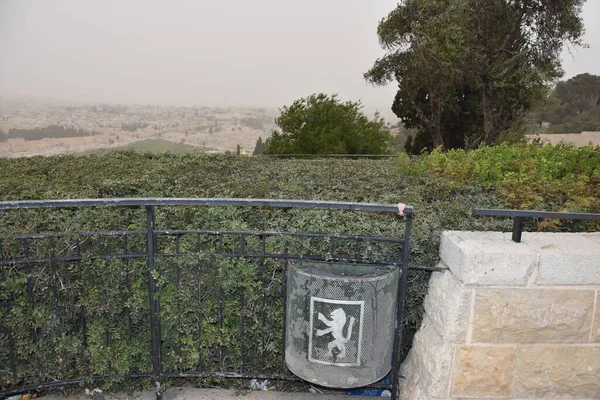 Jerusalem Israel March 2021 View Old City Wall High Quality — Stock Photo, Image