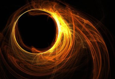 soyut arkaplan, eşsiz illüstrasyon, grafik ve tasarım sanat projeleri için çok renkli fraktal kompozisyon. - Evet. Yüksek kalite