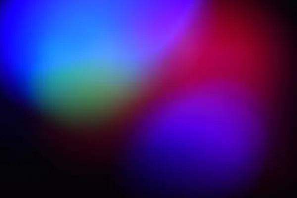 Multicolored Blurry Spots Garland Black Background High Quality Photo — Stock Photo, Image