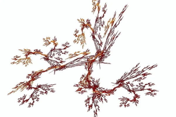 soyut arkaplan, benzersiz üç boyutlu illüstrasyon, grafik ve tasarım sanat projeleri için çok renkli fraktal kompozisyon. Yüksek kalite