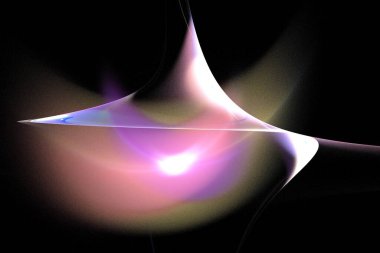 soyut arkaplan, 3 boyutlu illüstrasyon, grafik ve tasarım sanat projeleri için çok renkli fraktal eşsiz kompozisyon. Yüksek kalite