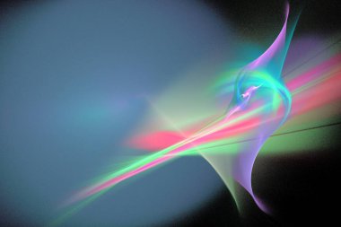 soyut arkaplan, 3 boyutlu illüstrasyon, grafik ve tasarım sanat projeleri için çok renkli fraktal eşsiz kompozisyon. Yüksek kalite