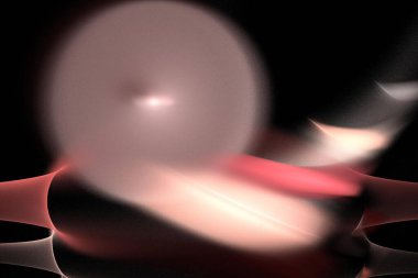 soyut arkaplan, 3 boyutlu illüstrasyon, grafik ve tasarım sanat projeleri için çok renkli fraktal eşsiz kompozisyon. Yüksek kalite