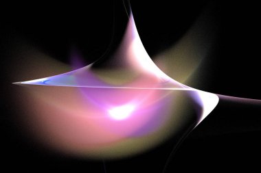 soyut arkaplan, 3 boyutlu illüstrasyon, grafik ve tasarım sanat projeleri için çok renkli fraktal eşsiz kompozisyon. Yüksek kalite