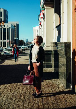 Bir kızın portresi.