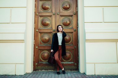 Bir kızın portresi.