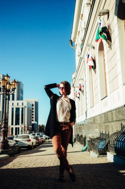 Bir kızın portresi.