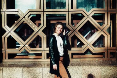 Bir kızın portresi.