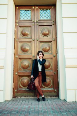 Bir kızın portresi.