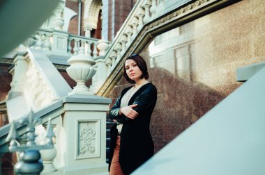 Bir kızın portresi.