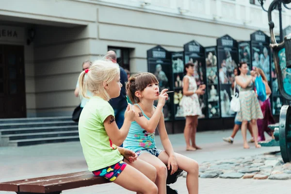 De kinderen — Stockfoto