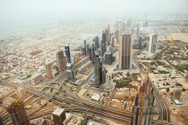 Dubai and skyscrapers — Stock Photo, Image