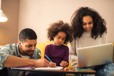  Anne ve baba ile çalma süresi