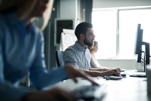 Busy day at work — Stock Photo, Image