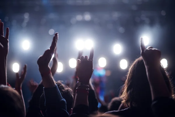 Hands in the air — Stock Photo, Image