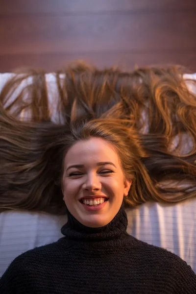 Relaxing at home — Stock Photo, Image