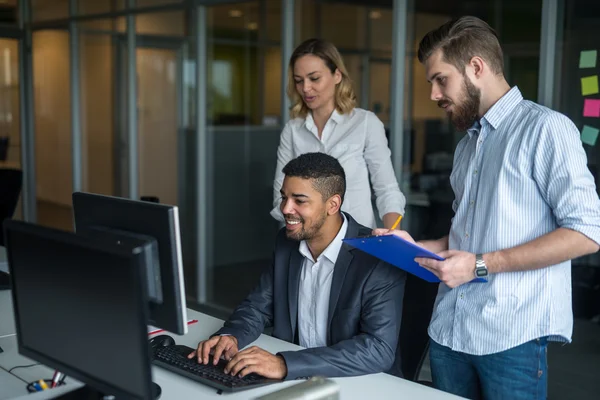 Gruppo di lavoro laborioso — Foto Stock