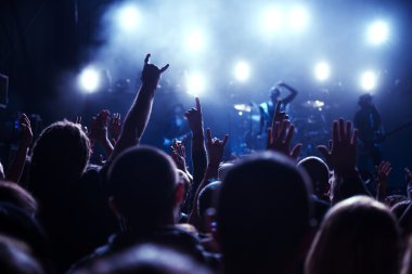 Festival kalabalık zevk partisi