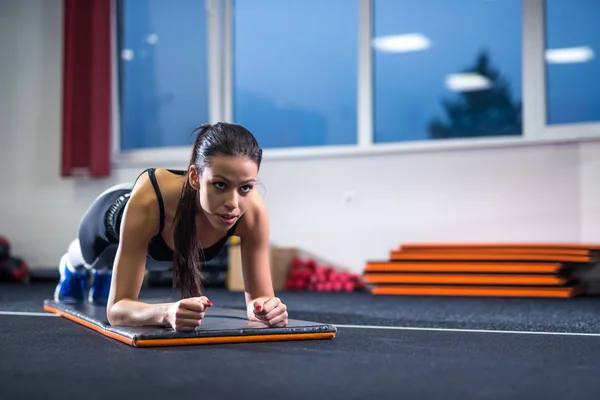 Testing her endurance — Stock Photo, Image