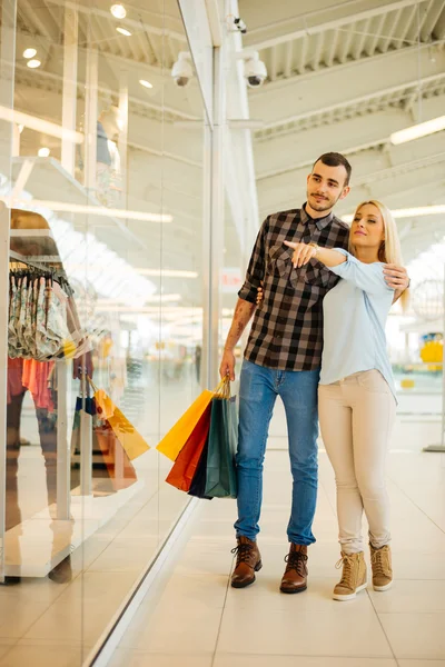 Compras bem sucedidas do dia — Fotografia de Stock