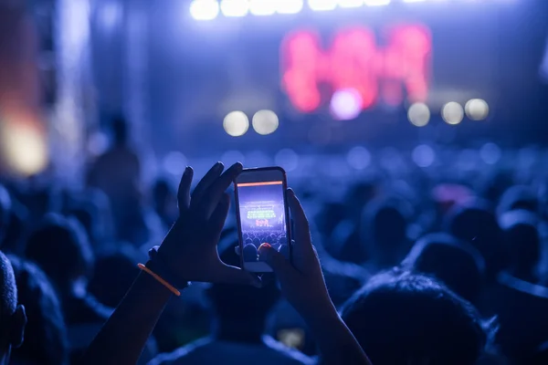 Catturare i momenti migliori del festival — Foto Stock