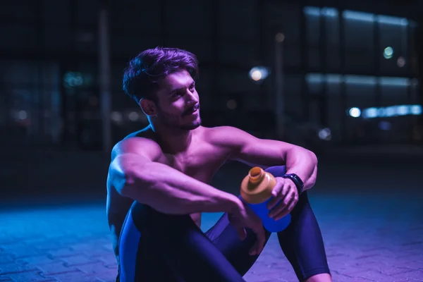 Resting from training — Stock Photo, Image