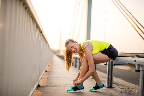 Készen áll a fitness — Stock Fotó