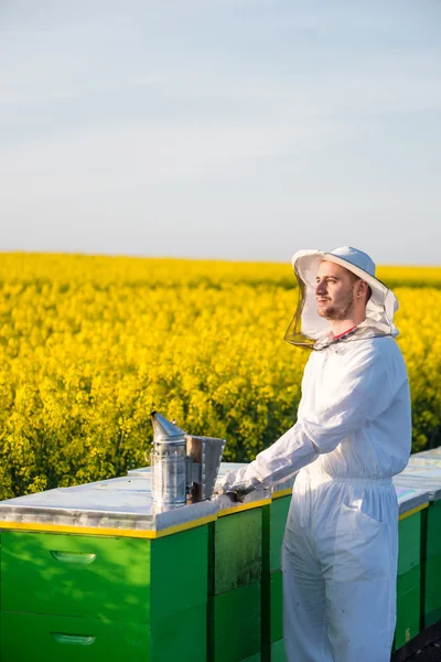 Stolzer Imker — Stockfoto