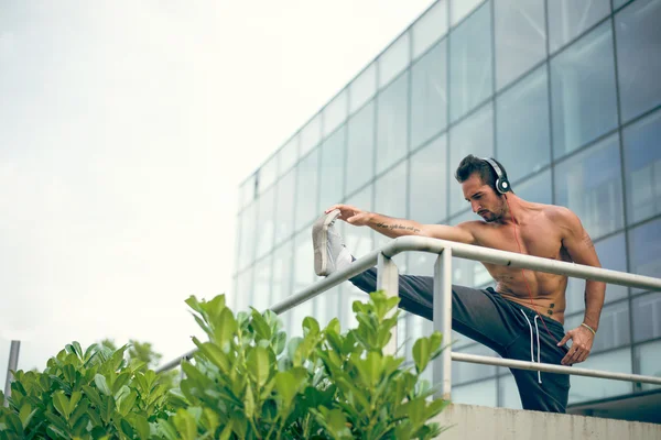 Heavy workout — Stock Photo, Image