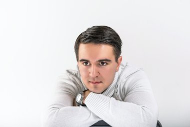 yakışıklı işadamı