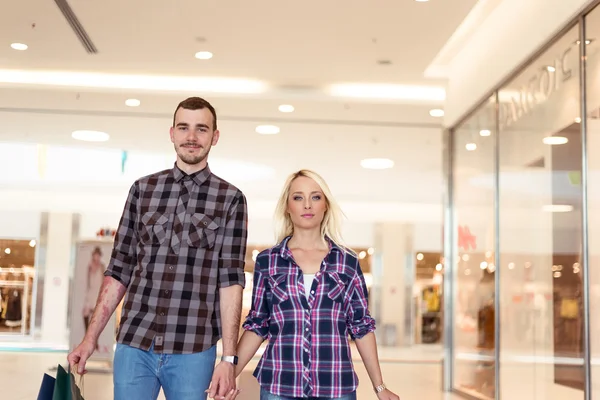 Um dia bem sucedido de compras — Fotografia de Stock