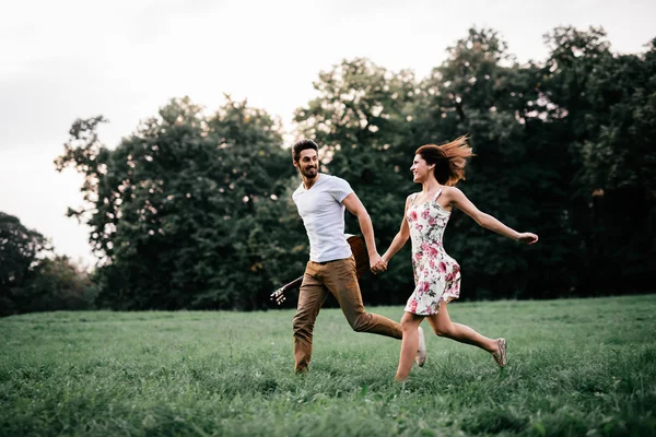 Godendo il loro tempo — Foto Stock