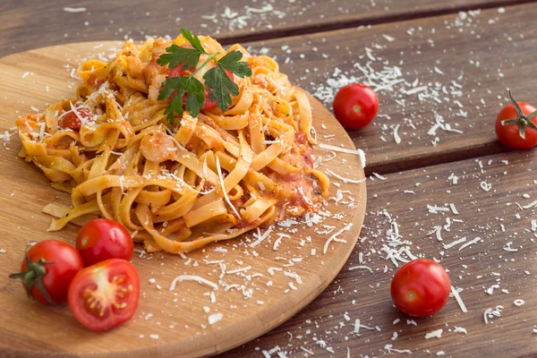 Un plato de pasta delicia —  Fotos de Stock