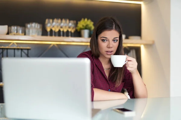 Trabajar desde casa — Foto de Stock