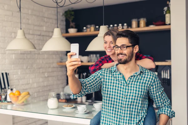 Fare ricordi insieme — Foto Stock