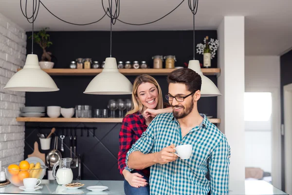 Godersi il caffè insieme — Foto Stock