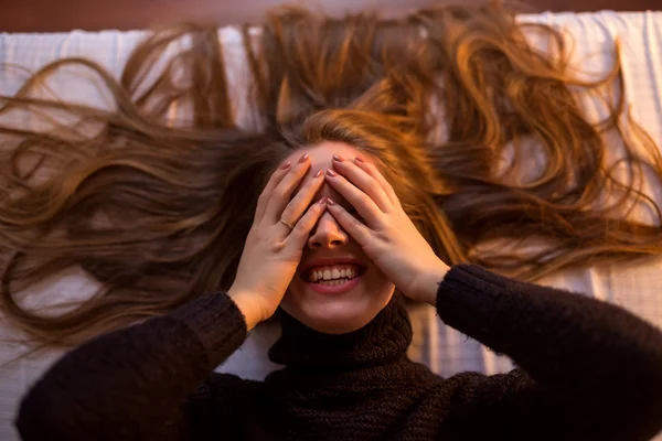 Așteptând surpriza — Fotografie, imagine de stoc